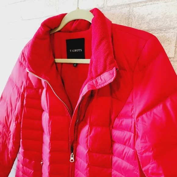 Talbots Down Filled Quilted Parka - Picture 3 of 12